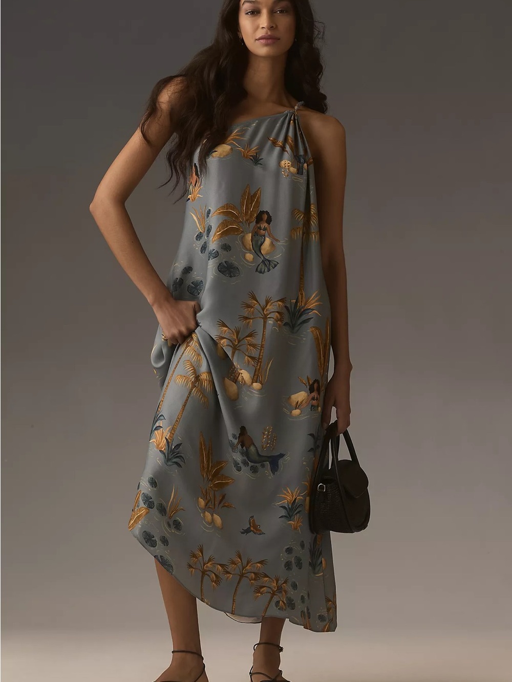 FARM Rio One-Shoulder Maxi Dress - Picture 2 of 8
